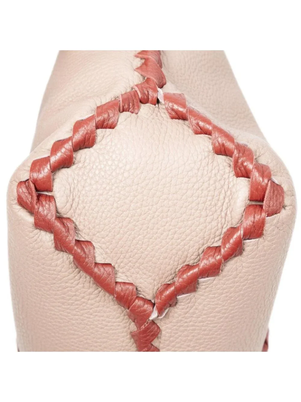 Bottega Veneta Shoulder Zip Hobo Pink Red Grain Calfskin Leather